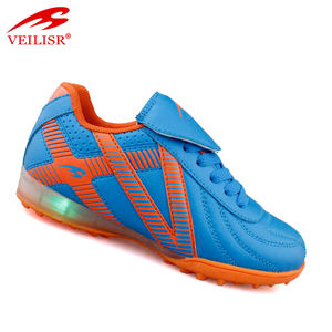 <span class=keywords><strong>Scarpe</strong></span> da Calcio per Bambini Marca Zapatos De Futbol <span class=keywords><strong>Blu</strong></span> con Luci LED - Product Image 1