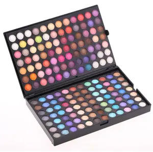 Custom Private Label 252 Color 3 Layer Matt And Shimmer Makeup Eyeshadow Palette Natural Cosmetics