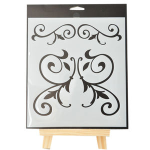 Nuovo design personalizzato Cina bianco PP <span class=keywords><strong>Stencil</strong></span> <span class=keywords><strong>Da</strong></span> <span class=keywords><strong>Parete</strong></span> - Product Image 3