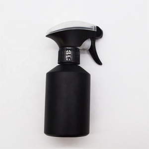 Botella vacía de vidrio negro mate esmerilado, 200ml, con bomba de plástico blanco para loción, venta al por mayor - Product Image 2