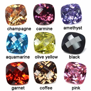 Factory Wholesale Natural 13mm square Checkerboard champagne Necklace Wedding <strong>Synthetic</strong> <strong>Diamond</strong> Jewellery <strong>Machine</strong> <strong>Making</strong> - Product Image 5