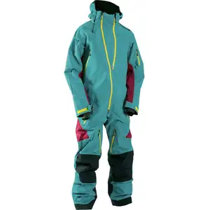 Su geçirmez Snowsuit kış giyim kar kayak takım elbise tek parça kayak takım elbise erkekler için