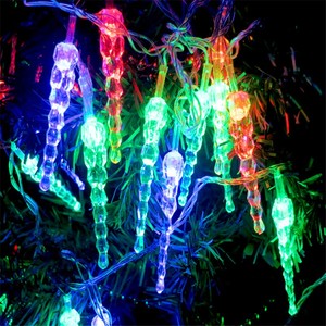 Waterproof Icicle Shaped String <strong>Light</strong> Christmas LED Ice Stick Tube <strong>Light</strong> Xmas Wedding LED <strong>Curtain</strong> <strong>Light</strong> - Product Image 3