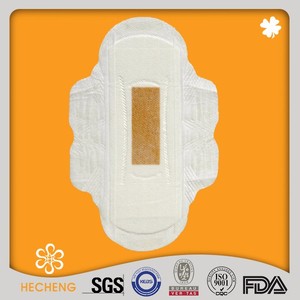 Nom de marque hôpital de coton biologique femmes serviette hygiénique - Product Image 4