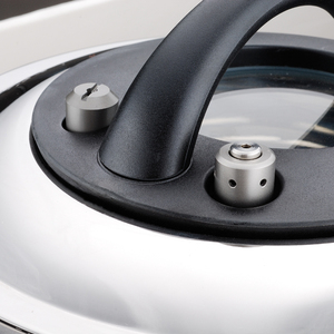 22CM/4.6L SHUNFA Stainless Steel Cookware Low Commercial <strong>Pressure</strong> <strong>Cooker</strong> <strong>Large</strong> <strong>Pressure</strong> <strong>Cooker</strong> (with See-through Lid) - Product Image 5