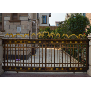 Kim loại hiện đại đơn gấp cổng thiết kế cho ngôi nhà Swing bifolding cổng gấp cổng - Product Image 1