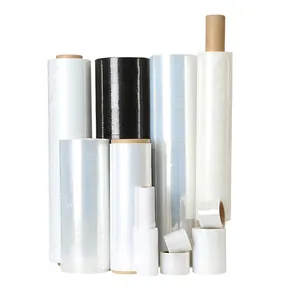 Factory sales 23 micron black shrink wrap stretch wrap manufacturers