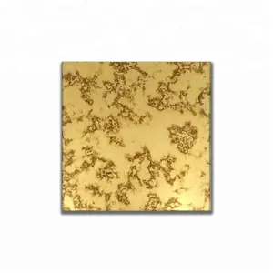 For Glass Mirrors Luxurious Big 5mm 4.8mm 4mm Golden Antique Glass Panel Mirror For Bathroom