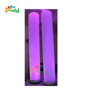 Coloré et durable ballon gonflable danseur d'air/LED éclairage tube d'air