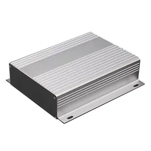 Caja de aluminio anodizado personalizada con tapa, caja de Metal para caja de instrumentos de aluminio