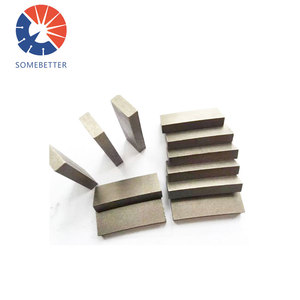 3 segmentos de diamante sintético mejor para hoja de sierra de corte de piedra de basalto de granito 24x12x15mm OEM ISO9001 certificado 3 años - Product Image 4