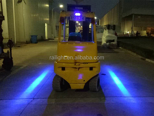 Khu Vực Nguy Hiểm Màu Đỏ Khu Vực Kho Cảnh Báo Ánh Sáng Xe Nâng Bên An Toàn Halo Hình Chữ Nhật - Product Image 5