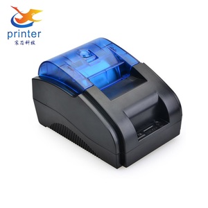 Impresora térmica portátil de recibos de 58mm, portátil, en blanco y negro, 203DPI, conectividad BT para uso en restaurantes - Product Image 1