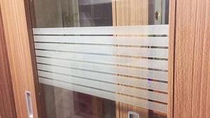 Diseño moderno estática patrón esmerilado película de la ventana - Product Image 6