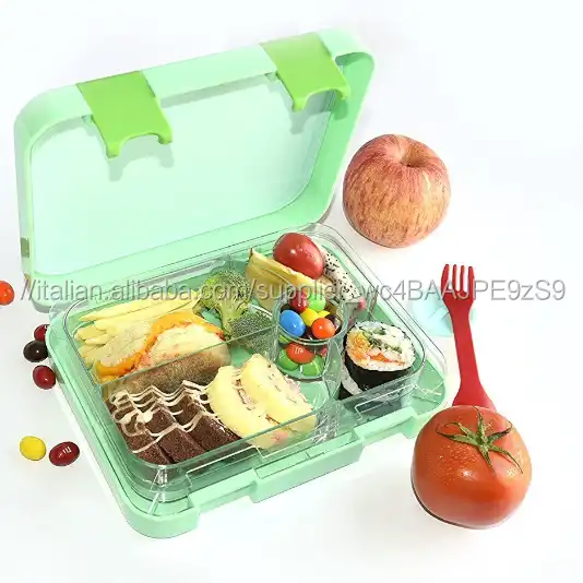 Aohea Tight 5 Compartment Japanese Kid Plastic Bento Lunch Box With Dividers  Food Container - Buy Aohea Tight 5 Compartment Japanese Kid Plastic Bento  Lunch Box With Dividers Food Container Product on