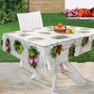 <span class=keywords><strong>Tovaglia</strong></span> in Vinile <span class=keywords><strong>Trasparente</strong></span> in PVC Stampata, Antimacchia, Usa e Getta, Impermeabile - Product Image 4