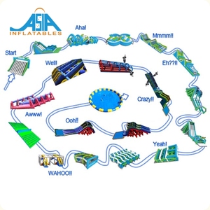 Folle gioco fango Run gonfiabile 5k percorso ad ostacoli per adulti e bambini - Product Image 2