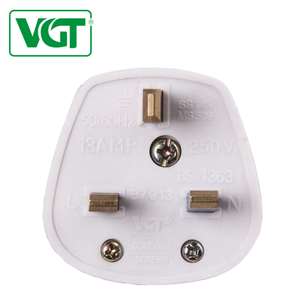 <strong>Butt</strong> Light <strong>Plug</strong> VGT CV13 OEM 250V British Standard 13A <strong>UK</strong> 3 Pin Electrical <strong>Plug</strong>,wall Socket <strong>Plug</strong> Switch and Socket Manufacture - Product Image 2