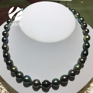 <span class=keywords><strong>Collier</strong></span> traditionnel en perles de tati noire, couleur naturelle, <span class=keywords><strong>perle</strong></span> de la mer du sud, d'akoya chinois, nouvelle collection - Product Image 6