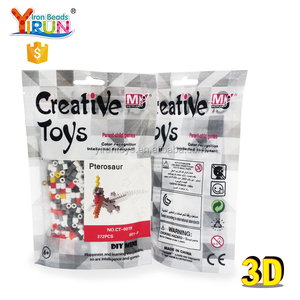 Vente chaude 2018 pour l'éducation de bricolage perles à repasser 3D <span class=keywords><strong>dinosaure</strong></span> bricolage <span class=keywords><strong>hama</strong></span> mini perles diy - Product Image 4
