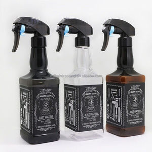 Bouteille pulvérisatrice rechargeable de 500 ml en gros pour barbier, vaporisateur de coiffure réglable avec logo personnalisé pour salon en vrac - Product Image 1