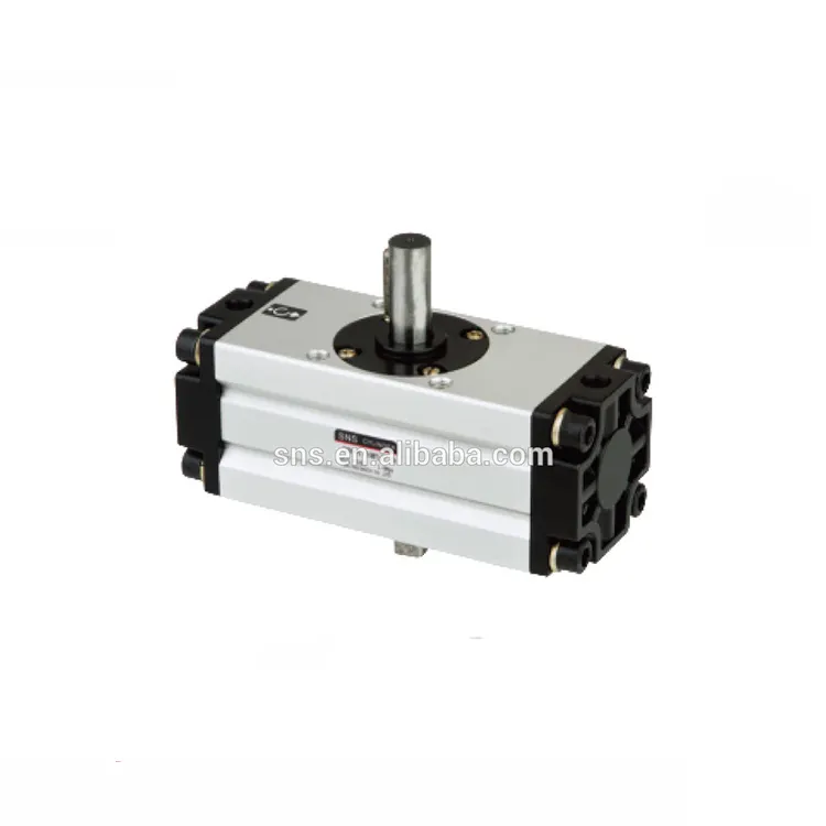 SNS CRA1 series double acting rotary pneumatic air cylinder with material of aluminum