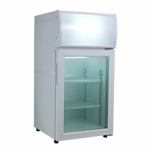 50L hielo resma congelador encimera <span class=keywords><strong>de</strong></span> congelador comercial pantalla mini congelador para <span class=keywords><strong>bebidas</strong></span> <span class=keywords><strong>tienda</strong></span> - Product Image 1