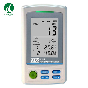 TES 5322 PM2.5 Chất Lượng Không Khí Màn Hình Tốt Hạt Vật Chất Đo Meter TES-5322 - Product Image 2