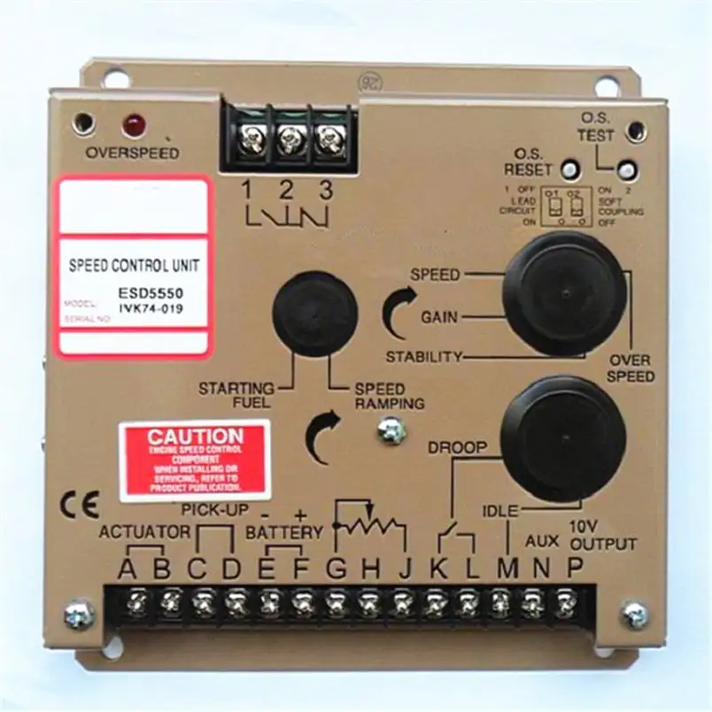 ESC2000B Generator drehzahl regler