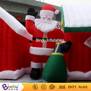 2017 decoración de navidad inflable santa grotto - Product Image 5