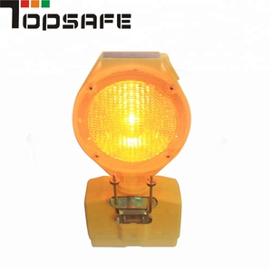 Intermitente lámpara barricada amarillo lámparas de advertencia/luz solar del tráfico - Product Image 2