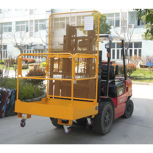 Carretilla elevadora de 300kg en la jaula de seguridad carretilla elevadora plataforma de trabajo - Product Image 3