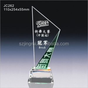 अनुकूलित व्यक्तिगत लोगो अद्वितीय 3D लेजर Etched नीले K9 स्पष्ट क्रिस्टल ट्रॉफी पट्टिका के साथ नीले मामले के लिए पुरस्कार - Product Image 4