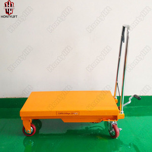 Troli Tangan Lipat Elektrik Mini <span class=keywords><strong>Scissor</strong></span> <span class=keywords><strong>Lift</strong></span> dengan Sistem Reset Otomatis dan Mekanisme Hidrolik/Sekrup - Product Image 2