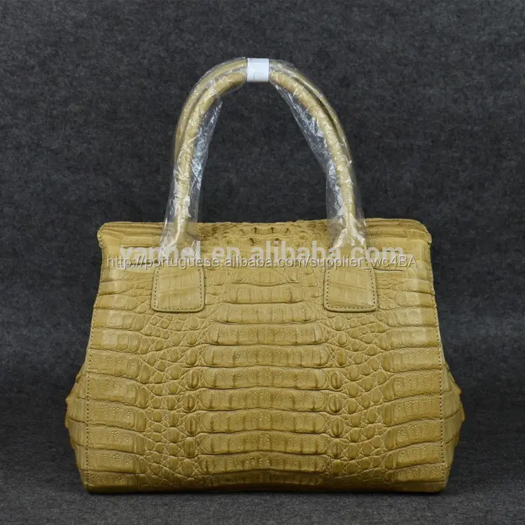 Crocodilo bolsa - bolsas de crocodilo bag_exotic handbag_leather do saco das mulheres