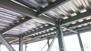 Khung Thép Đúc Sẵn Kết Cấu Thép Nhiều Câu Chuyện Xây Dựng Văn Phòng Với Thiết Kế - Product Image 4