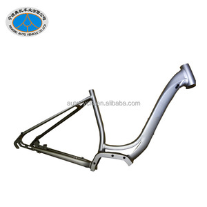 50% marco ebike suspensión total bicicleta de montaña marco de aluminio 6061 o carbono - Product Image 1