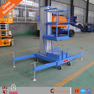 Portabel Listrik Hidrolik Telescopic Mast Aluminium Alloy Lift Loteng Tangga Lift - Product Image 2