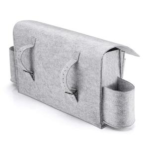 Organizador de Cabecera de Fieltro de Gran Capacidad, Moderno y Novedoso, Almacenamiento <span class=keywords><strong>Colgante</strong></span> para Computadoras Portátiles de 15.6 Pulgadas - Product Image 5