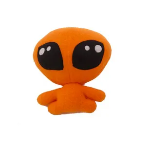 Nach 10' handmade fleece kinder weiche angefüllte tiere Orange plüsch ALIEN SPIELZEUG puppe