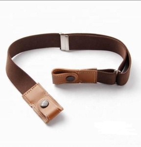 Enfants En Gros Personnalisé Coloré Sans Boucle de Libération Rapide de Bout Droit <span class=keywords><strong>Élastique</strong></span> <span class=keywords><strong>Ceinture</strong></span> Pour Jeans - Product Image 3