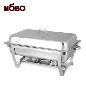 Hottest modern foldable legs chafer serving dishes india stainless steel chaffing dishes for philippines