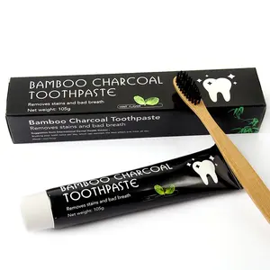 105G Dagelijks Gebruik Bamboe Houtskool Tandpasta Voor Tanden Whitening