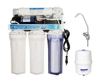 5 stages ro water filter system with water filter tank