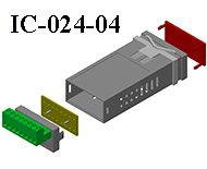 ที่มีคุณภาพที่ดีที่สุด ABS อุตสาหกรรมควบคุม Din แผงกรณี IC-024-04 (48X24X90) จากผู้ผลิตอินเดีย - Product Image 3