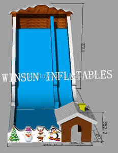 <span class=keywords><strong>Toboggan</strong></span> commercial WINSUN, <span class=keywords><strong>toboggan</strong></span> gonflable pour adultes, <span class=keywords><strong>toboggan</strong></span> géant pour la neige, <span class=keywords><strong>tube</strong></span> de <span class=keywords><strong>toboggan</strong></span>, <span class=keywords><strong>toboggan</strong></span> aquatique gonflable de 20 pieds, 30 pieds à vendre - Product Image 6