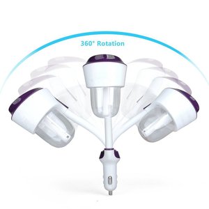 <span class=keywords><strong>PAX</strong></span> испаритель USB Аромат Ультразвуковой Mist 50 мл автомобиль увлажнитель с цвет светодиодные фонари Изменение - Product Image 4