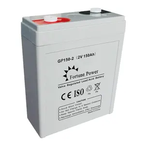 2v 12v 20ah 24ah 80ah 100ah 150ah batteries solaires au plomb scellée batterie