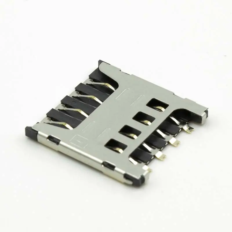 Micro SIM card holder 6 pin 8pin for iphone 4s and GPS