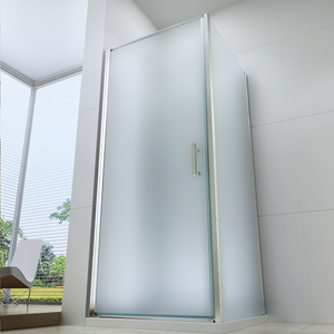 Orico — boîtier de douche carré à deux portes, meuble de luxe, facile à installer, avec verre givré de 6mm - Product Image 5
